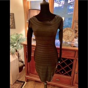 French Connection Black Bandage Dress